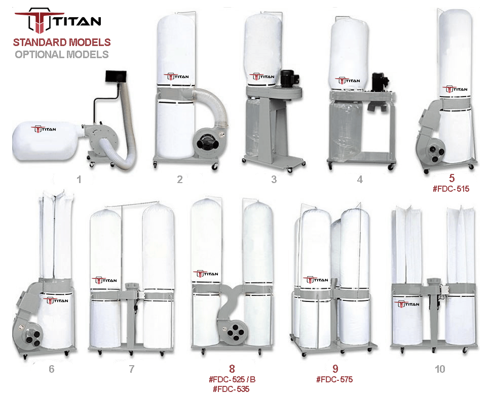 Dust Extraction - Titan Woodworking Machinery